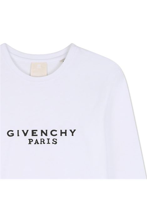 T-shirt a maniche lunghe GIVENCHY KIDS | H3132110P